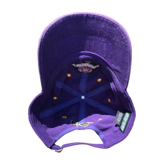 Crown Royal Distressed Purple Baseball Cap Embroidered Roush Fenway #26 Adj Hat - Picture 12 of 13